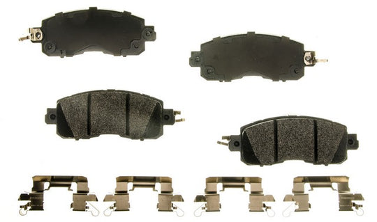 PXD1650 Performance Plus Carbon Fiber Disc Brake Pad Set Agna Brakes