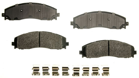 PXD1691 Performance Plus Carbon Fiber Disc Brake Pad Set Agna Brakes