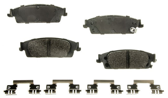 PXD1707 Performance Plus Carbon Fiber Disc Brake Pad Set Agna Brakes