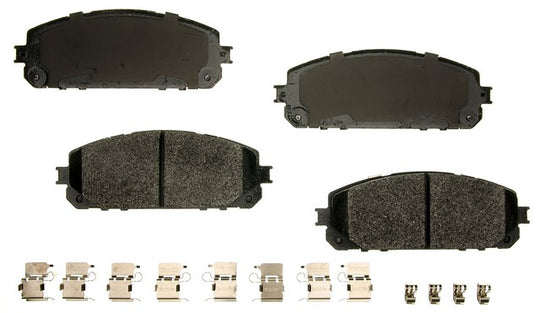 PXD1709 Performance Plus Carbon Fiber Disc Brake Pad Set Agna Brakes