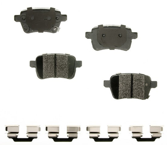 PXD1722 Performance Plus Carbon Fiber Disc Brake Pad Set Agna Brakes