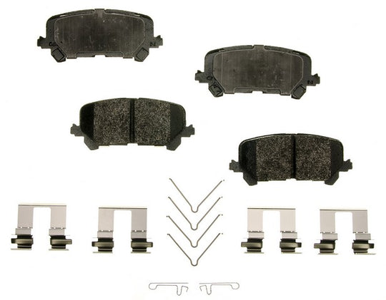 PXD1724 Performance Plus Carbon Fiber Disc Brake Pad Set Agna Brakes