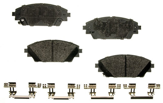 PXD1728 Performance Plus Carbon Fiber Disc Brake Pad Set Agna Brakes