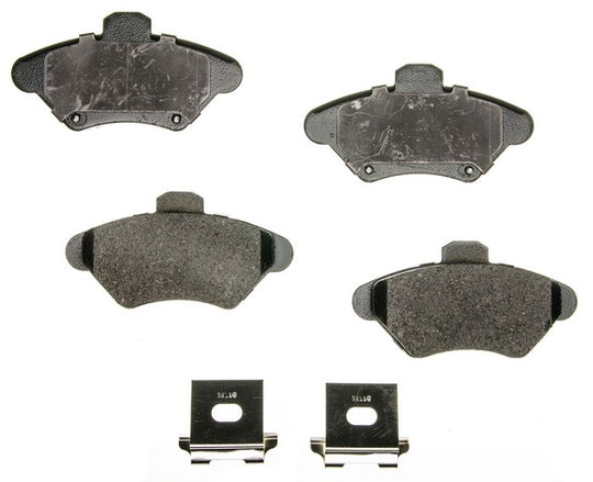 PXD1734 Performance Plus Carbon Fiber Disc Brake Pad Set Agna Brakes