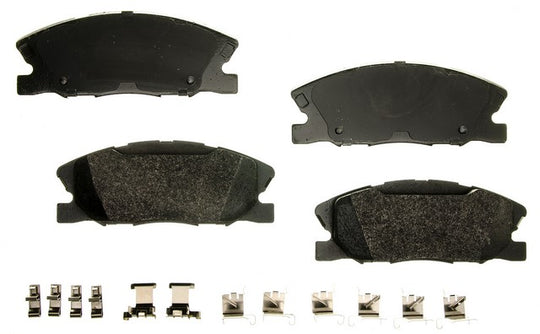 PXD1767 Performance Plus Carbon Fiber Disc Brake Pad Set Agna Brakes