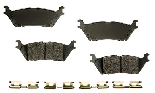 PXD1790 Performance Plus Carbon Fiber Disc Brake Pad Set Agna Brakes