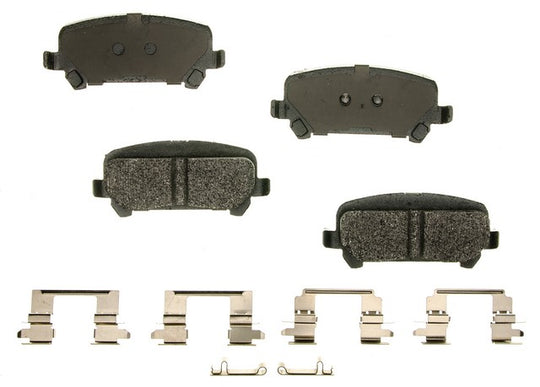 PXD1806 Performance Plus Carbon Fiber Disc Brake Pad Set Agna Brakes