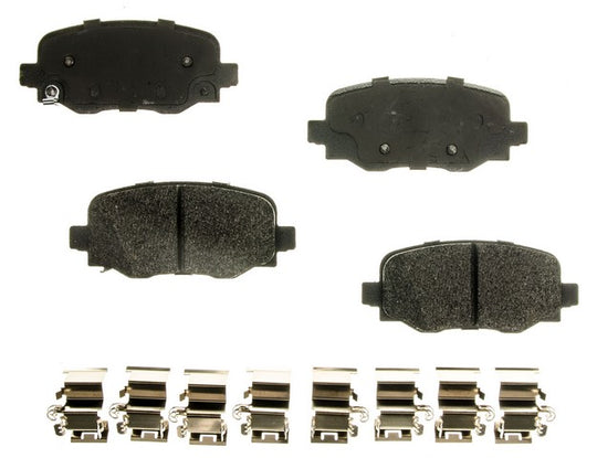 PXD1809 Performance Plus Carbon Fiber Disc Brake Pad Set Agna Brakes