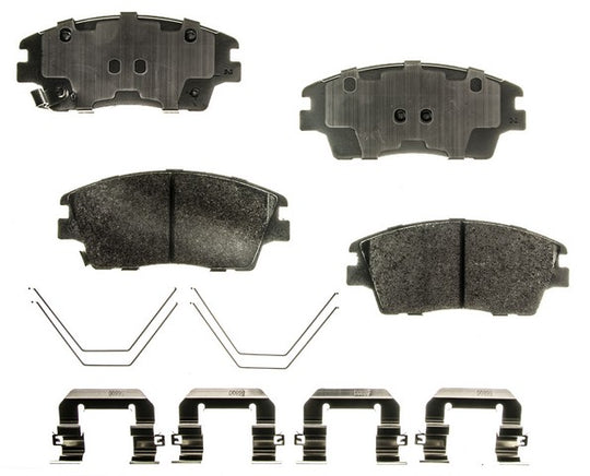 PXD1847 Performance Plus Carbon Fiber Disc Brake Pad Set Agna Brakes