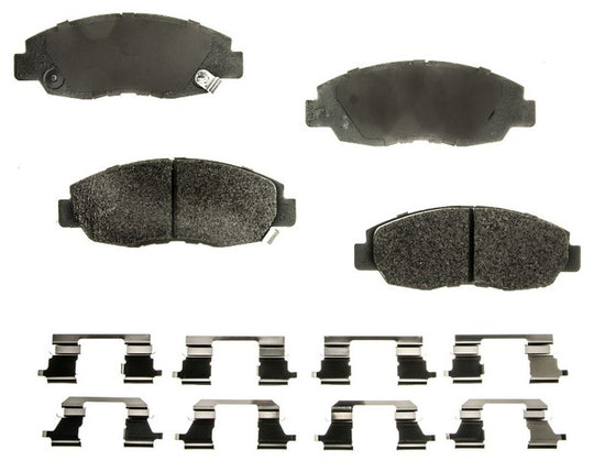 PXD1956 Performance Plus Carbon Fiber Disc Brake Pad Set Agna Brakes