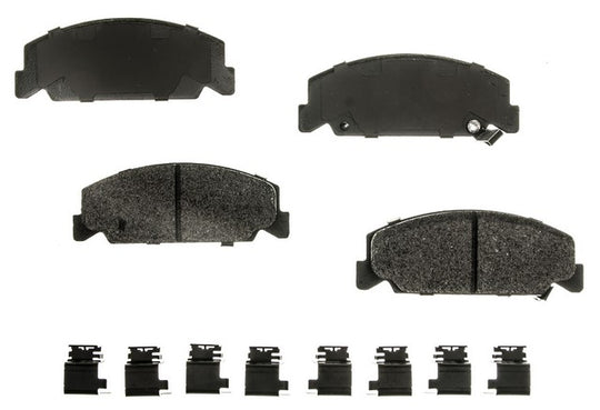 PXD273 Performance Plus Carbon Fiber Disc Brake Pad Set Agna Brakes
