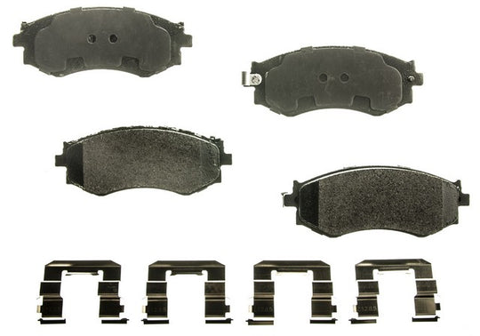 PXD462 Performance Plus Carbon Fiber Disc Brake Pad Set Agna Brakes