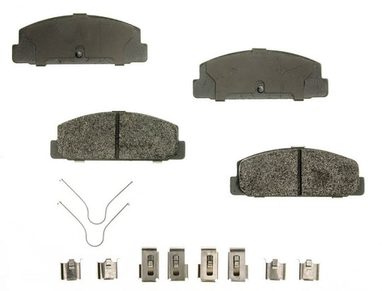 PXD482 Performance Plus Carbon Fiber Disc Brake Pad Set Agna Brakes