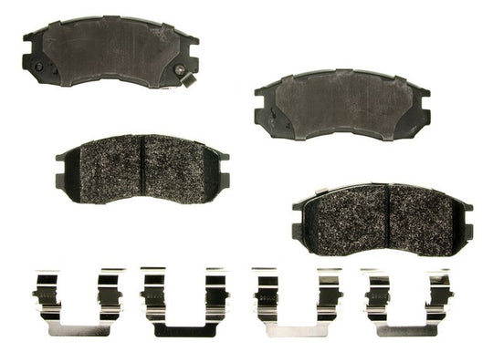 PXD484 Performance Plus Carbon Fiber Disc Brake Pad Set Agna Brakes