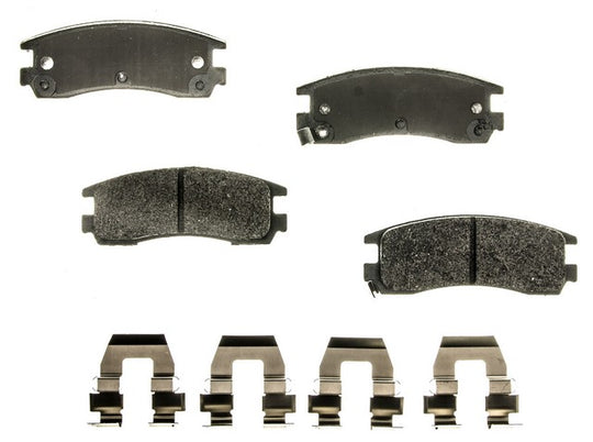 PXD508 Performance Plus Carbon Fiber Disc Brake Pad Set Agna Brakes