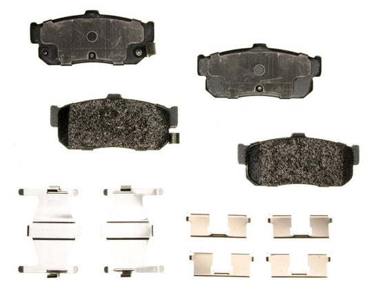 PXD595 Performance Plus Carbon Fiber Disc Brake Pad Set Agna Brakes