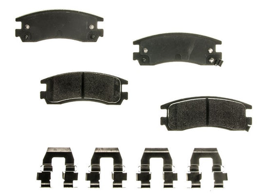 PXD698 Performance Plus Carbon Fiber Disc Brake Pad Set Agna Brakes