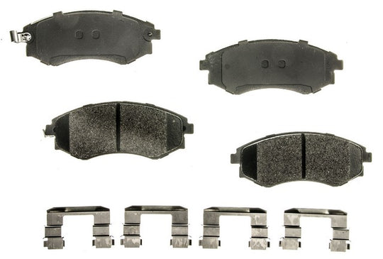 PXD700 Performance Plus Carbon Fiber Disc Brake Pad Set Agna Brakes