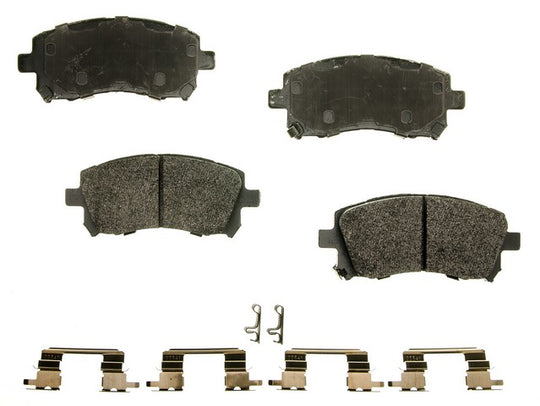 PXD721 Performance Plus Carbon Fiber Disc Brake Pad Set Agna Brakes
