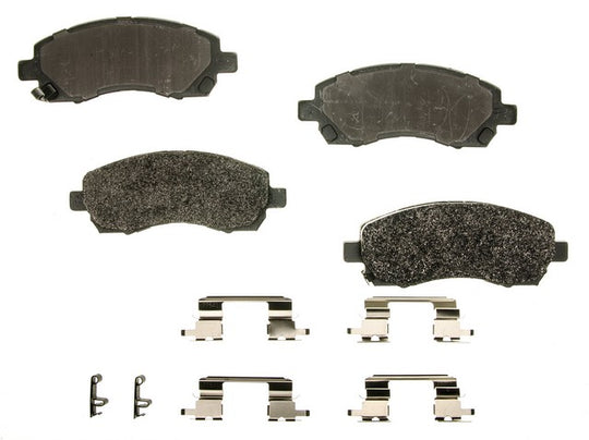 PXD722 Performance Plus Carbon Fiber Disc Brake Pad Set Agna Brakes