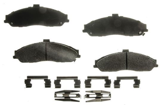 PXD731 Performance Plus Carbon Fiber Disc Brake Pad Set Agna Brakes