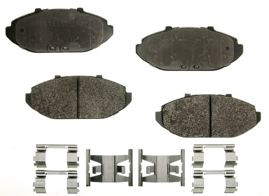 PXD748 Performance Plus Carbon Fiber Disc Brake Pad Set Agna Brakes