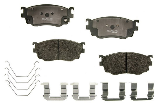 PXD755 Performance Plus Carbon Fiber Disc Brake Pad Set Agna Brakes
