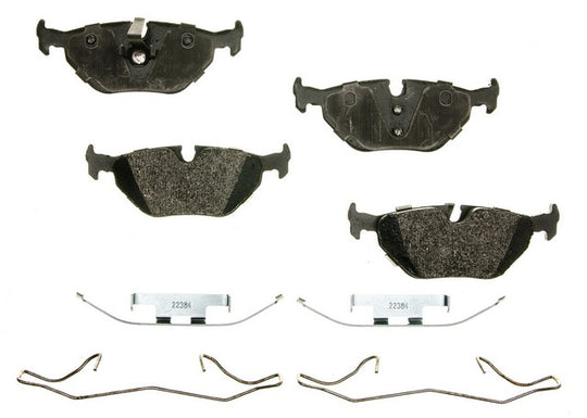 PXD763A Performance Plus Carbon Fiber Disc Brake Pad Set Agna Brakes