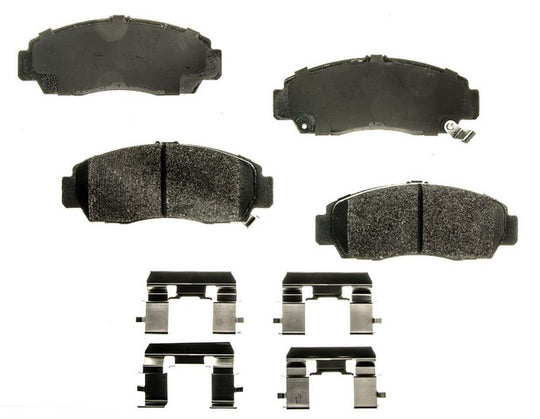 PXD787 Performance Plus Carbon Fiber Disc Brake Pad Set Agna Brakes