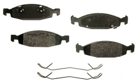 PXD790 Performance Plus Carbon Fiber Disc Brake Pad Set Agna Brakes