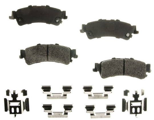 PXD792 Performance Plus Carbon Fiber Disc Brake Pad Set Agna Brakes
