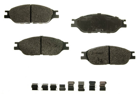 PXD803 Performance Plus Carbon Fiber Disc Brake Pad Set Agna Brakes