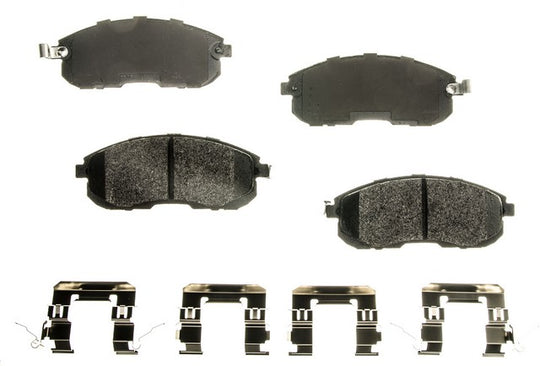 PXD815A Performance Plus Carbon Fiber Disc Brake Pad Set Agna Brakes