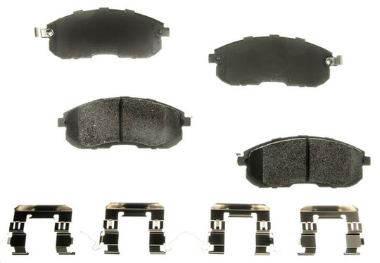 PXD815 Performance Plus Carbon Fiber Disc Brake Pad Set Agna Brakes