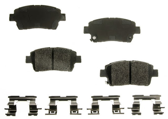 PXD822 Performance Plus Carbon Fiber Disc Brake Pad Set Agna Brakes