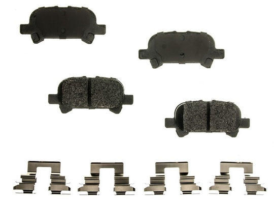 PXD828 Performance Plus Carbon Fiber Disc Brake Pad Set Agna Brakes