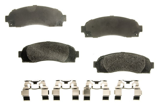PXD833 Performance Plus Carbon Fiber Disc Brake Pad Set Agna Brakes