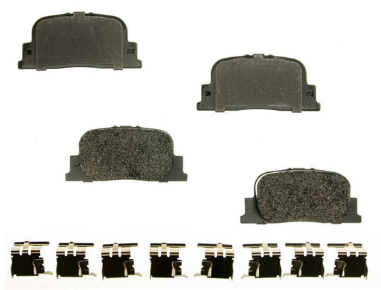 PXD835 Performance Plus Carbon Fiber Disc Brake Pad Set Agna Brakes