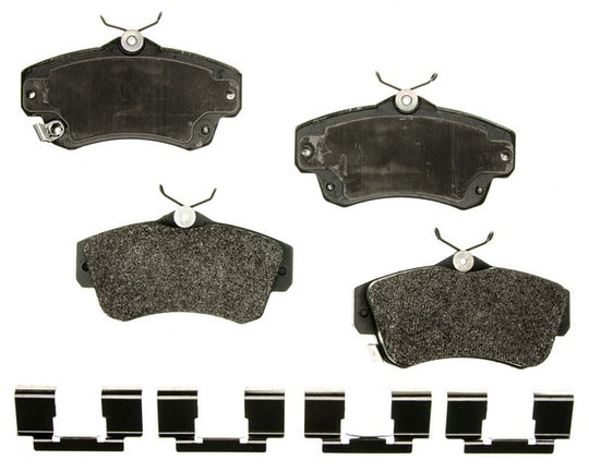 PXD841 Performance Plus Carbon Fiber Disc Brake Pad Set Agna Brakes