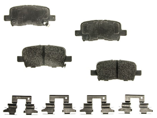 PXD865 Performance Plus Carbon Fiber Disc Brake Pad Set Agna Brakes