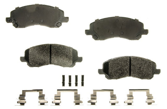 PXD866 Performance Plus Carbon Fiber Disc Brake Pad Set Agna Brakes