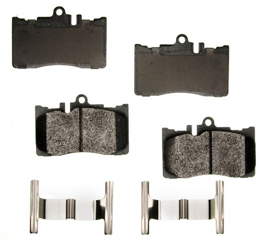 PXD870A Performance Plus Carbon Fiber Disc Brake Pad Set Agna Brakes