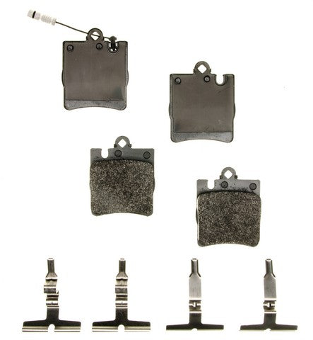 PXD876A Performance Plus Carbon Fiber Disc Brake Pad Set Agna Brakes