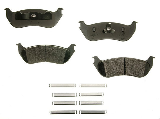 PXD881 Performance Plus Carbon Fiber Disc Brake Pad Set Agna Brakes