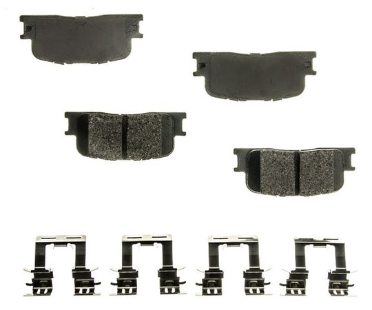 PXD885 Performance Plus Carbon Fiber Disc Brake Pad Set Agna Brakes
