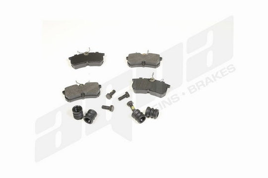 PXD886 Performance Plus Carbon Fiber Disc Brake Pad Set Agna Brakes