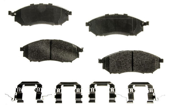 PXD888 Performance Plus Carbon Fiber Disc Brake Pad Set Agna Brakes