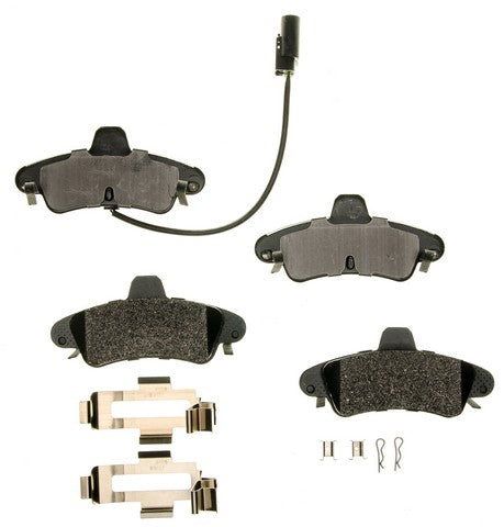 PXD899A Performance Plus Carbon Fiber Disc Brake Pad Set Agna Brakes