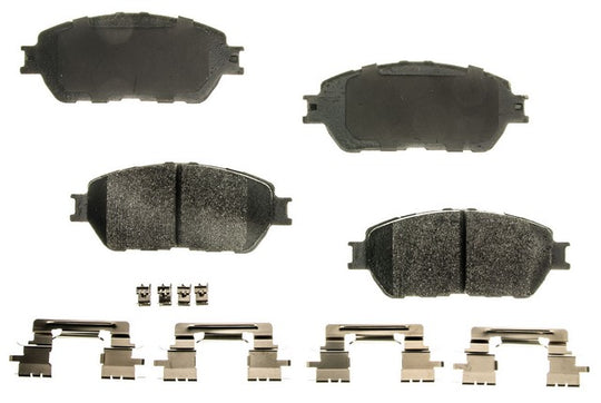 PXD906 Performance Plus Carbon Fiber Disc Brake Pad Set Agna Brakes