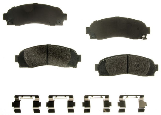 PXD913 Performance Plus Carbon Fiber Disc Brake Pad Set Agna Brakes